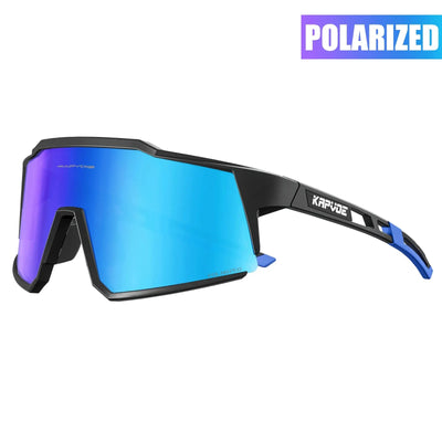 Kapvoe Polarized Cycling Glasses – UV400 Ultra-Light TR90 Sports Eyewear for Road & MTB