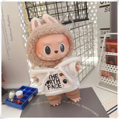 Korean Idol Style Doll Outfit – Labubu V1/V2 Hoodie & Pants
