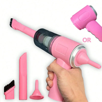 Mini 3-in-1 Vacuum Cleaner with Suction and Blower