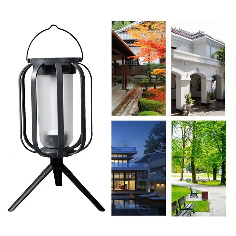 Solar Garden Lantern – Waterproof Outdoor Landscape LED Light for Patio, Yard & Christmas Decor