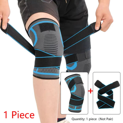 Nylon Compression Knee Pad – Sports Support Brace for Running, Fitness & Basketball