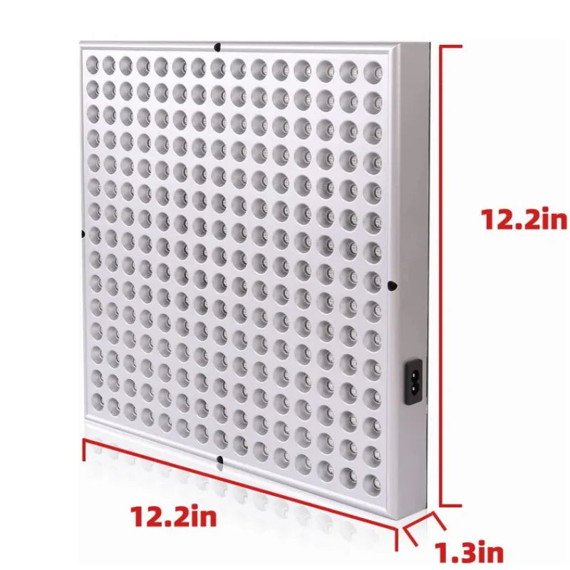 LED Red Light Therapy Panel – 225 LEDs 660nm & 850nm for Anti-Aging & Pain Relief