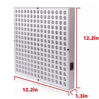 LED Red Light Therapy Panel – 225 LEDs 660nm & 850nm for Anti-Aging & Pain Relief