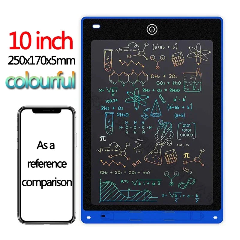 10/12 inch LCD Writing Tablet for Kids – Electronic Drawing Board & Sketchpad Toy