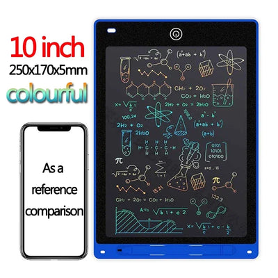 10/12 inch LCD Writing Tablet for Kids – Electronic Drawing Board & Sketchpad Toy