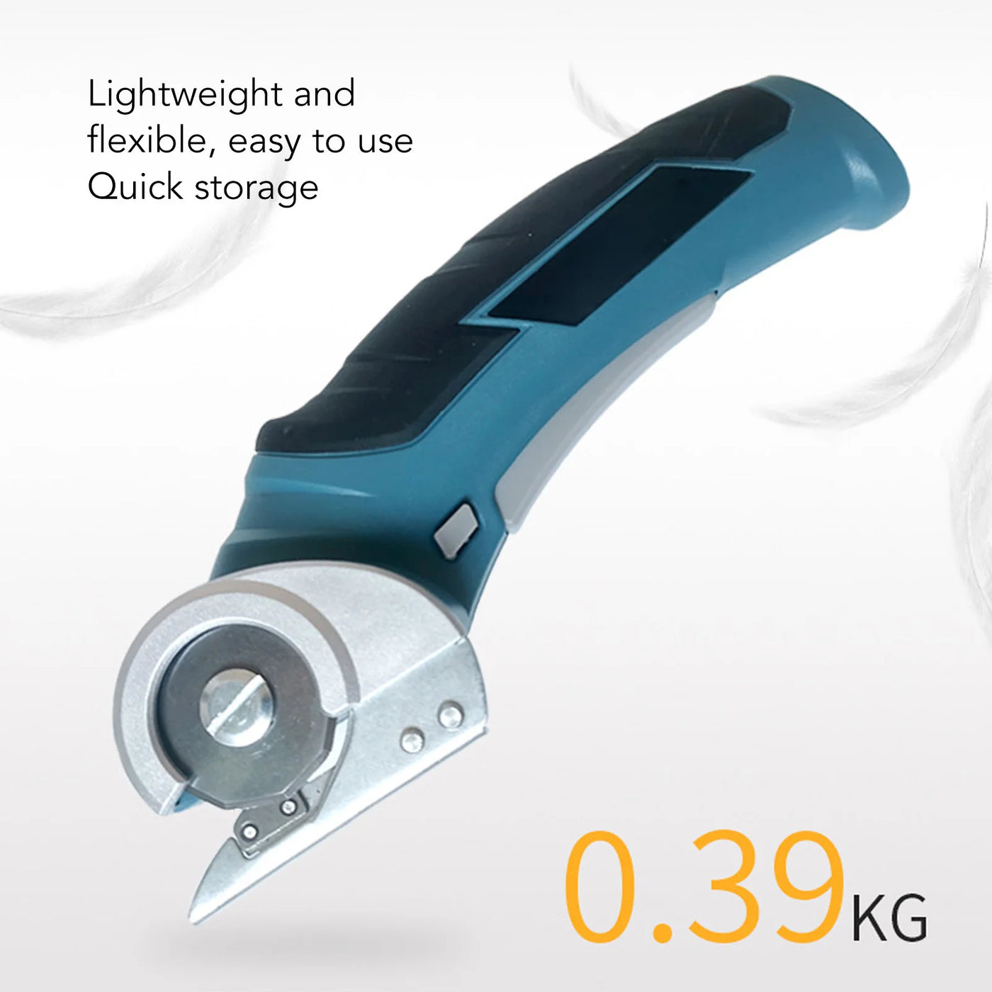 Cordless Electric Scissors – Powerful Steel Blade Mini Cutter for Fabric, Cloth, Carpet & Cardboard