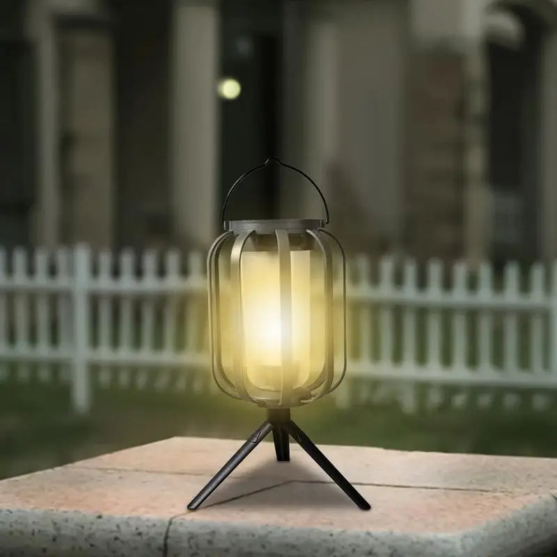 Solar Garden Lantern – Waterproof Outdoor Landscape LED Light for Patio, Yard & Christmas Decor