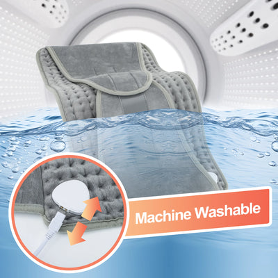 Electric Back Heating Support Belt – Adjustable Temperature Lumbar Warmer & Brace Pad