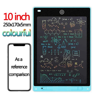 10/12 inch LCD Writing Tablet for Kids – Electronic Drawing Board & Sketchpad Toy