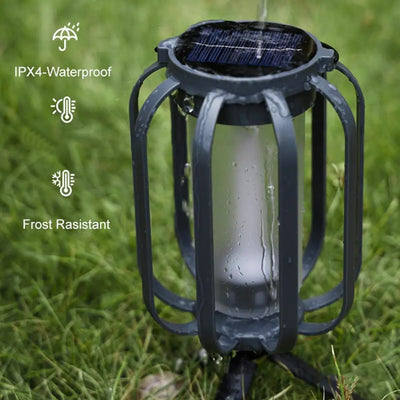 Solar Garden Lantern – Waterproof Outdoor Landscape LED Light for Patio, Yard & Christmas Decor